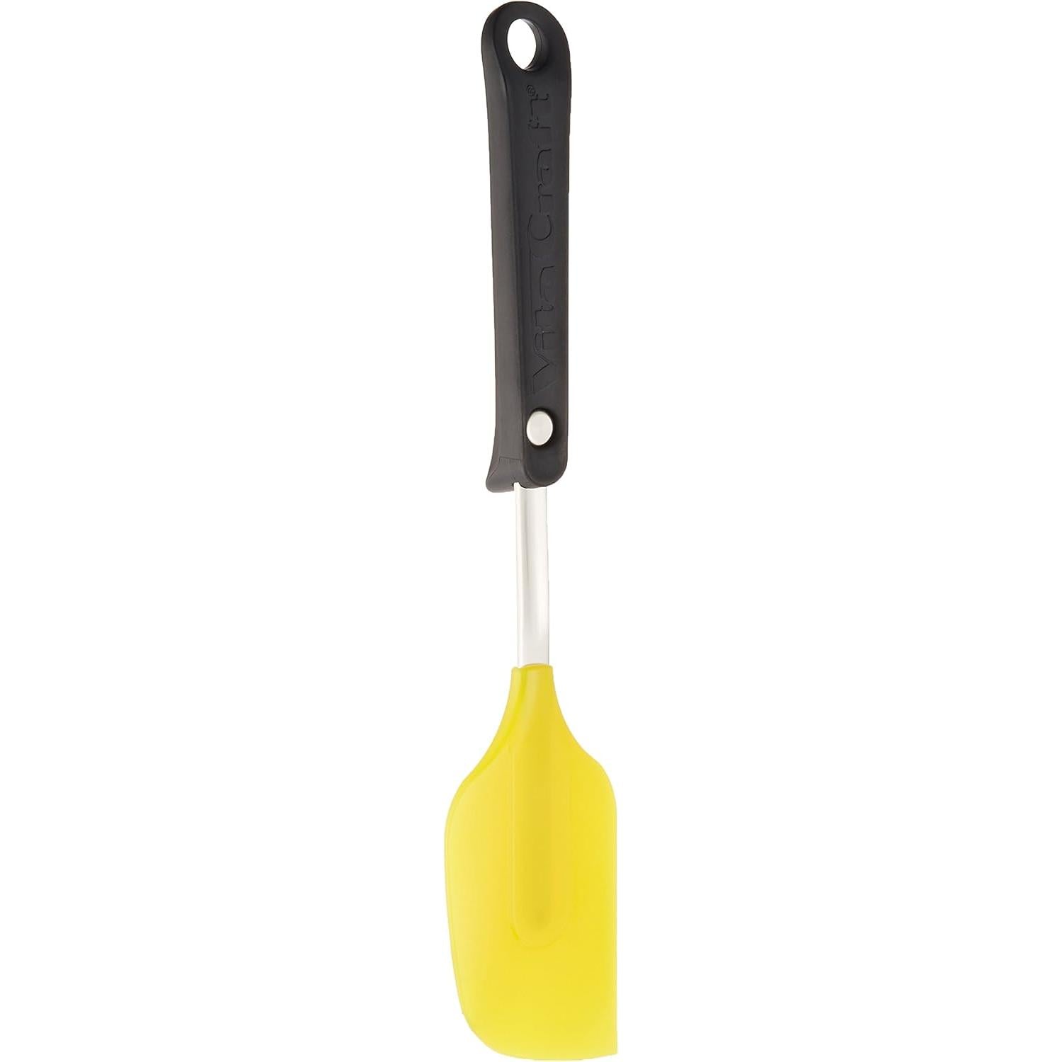 Vita Craft Yellow Silicone Spatula with Stainless Steel Handle 28cm