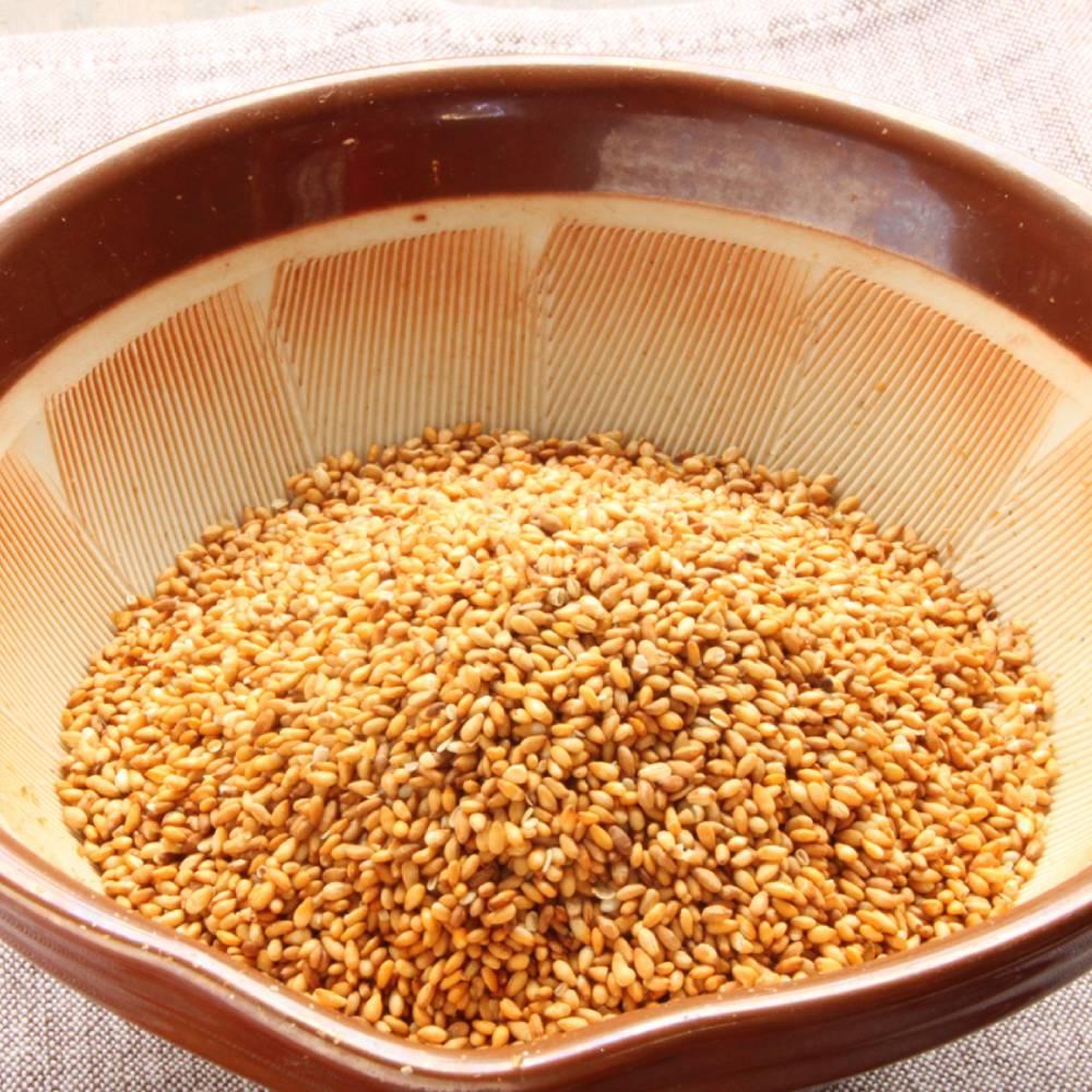 Wadaman Organic Roasted Golden Sesame Seeds – Rich Aroma 50g