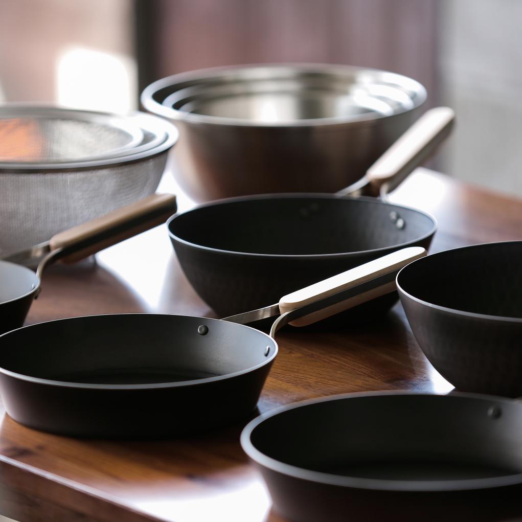 Wahei Enzo 20cm Non-Stick Iron Induction Frying Pan