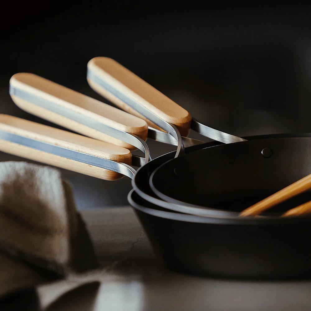 Wahei Enzo 20cm Non-Stick Iron Induction Frying Pan