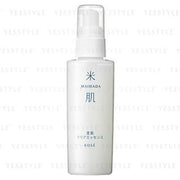 Kose Maihada Clear Skin Clear Essence bottle on a white background, showcasing the product label and texture.