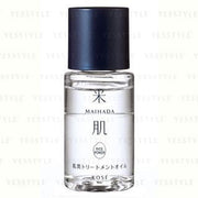 Kose Maihada Skin Facial Treatment Oil bottle and product texture.