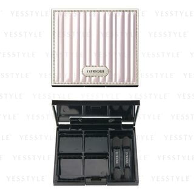 Kose Esprique Select Eye Color N Case - Empty palette for customizable eyeshadows.