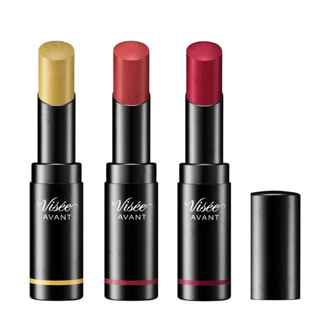 Kose Visee Avant Multi Stick Color - Versatile cream blush, lipstick, and eyeshadow in various shades.