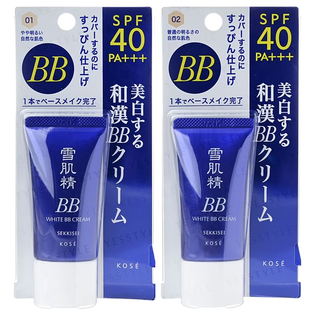 Kose Sekkisei White BB Cream SPF 40 PA+++ - Brightening Foundation