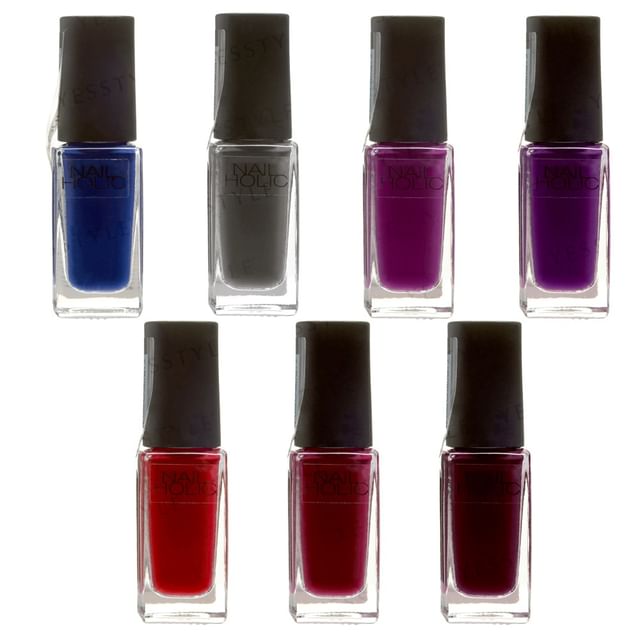 Kose Nail Holic Mode Color nail polish collection featuring a variety of vibrant and trendy colors.