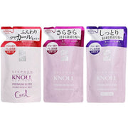 Kose Stephen Knoll Premium Sleek Hydro Renew Mist bottle showcasing smooth, shiny hair.