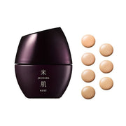 Kose Maihada Tsuyashizuku Skin Care Foundation SPF 25 PA++ - Bottle and Swatch