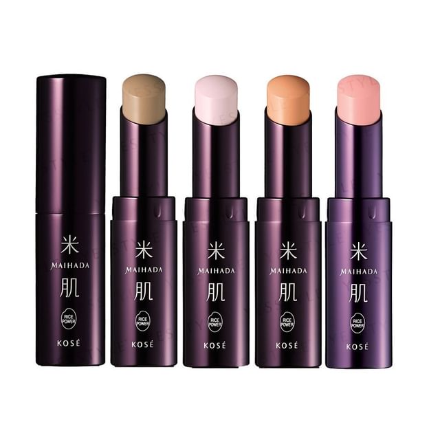 Kose Maihada Shiny Drop Skin Care Concealer - close-up showing radiant coverage.