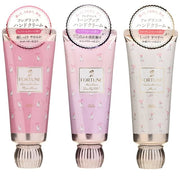 Kose Fortune Fragrance Hand and Nail Cream in [Scent Name] - close up showing texture and packaging