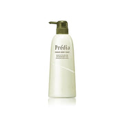 Kose Predia Fango Body Soap Na in white bottle with creamy lather on hand.