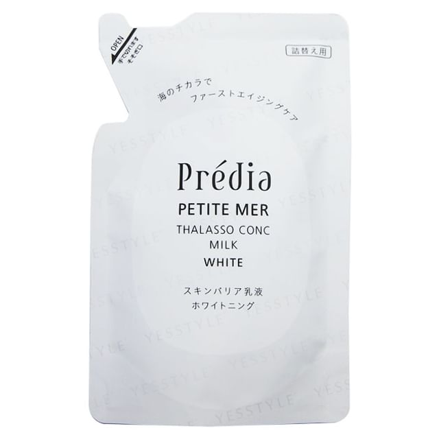 Kose Predia Petite Mer Thalasso Conc Milk White Refill - Hydrating and Brightening Emulsion