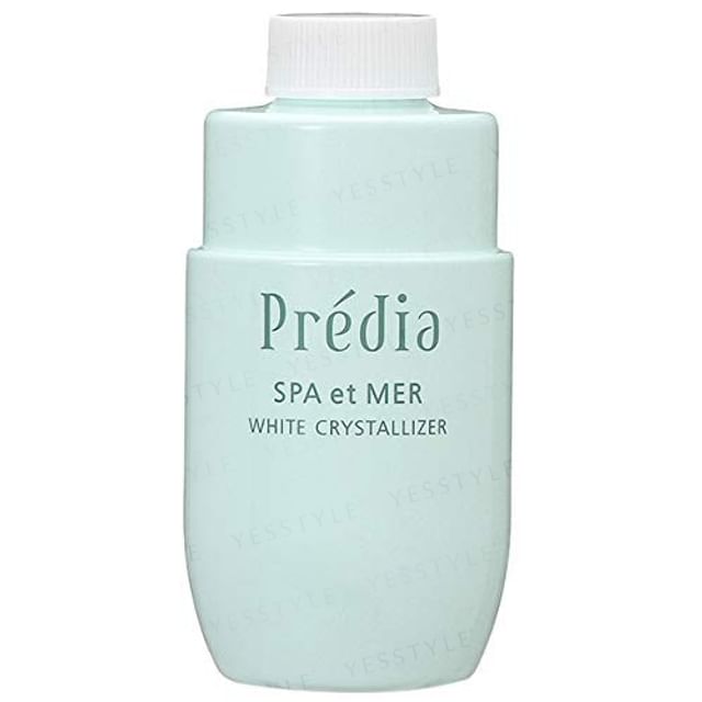 Kose Predia Spa et Mer White Crystallizer Refill pack, showcasing brightening and hydrating benefits.