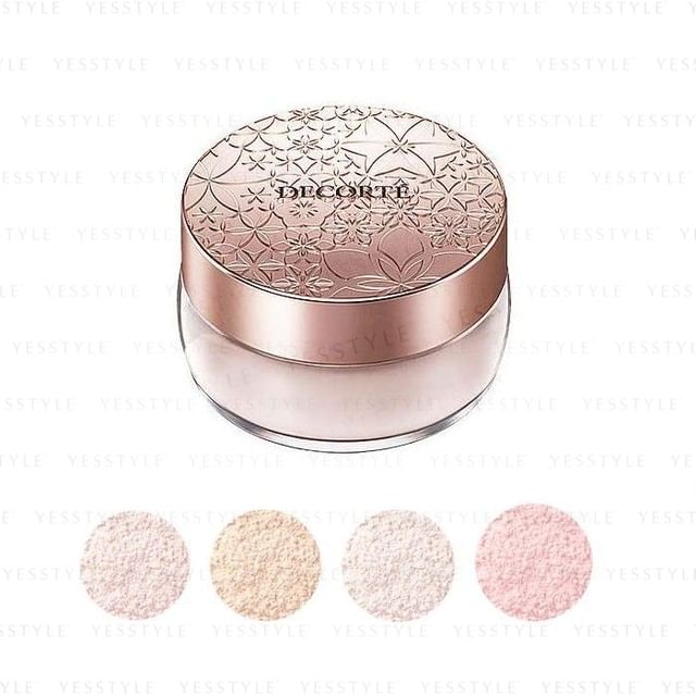 Kose DECORTE Face Powder: Luxurious finishing powder for a flawless, radiant complexion.