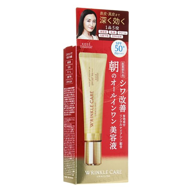 Kose Grace One Wrinkle Care Moist Gel Essence UV SPF 50+ PA++++