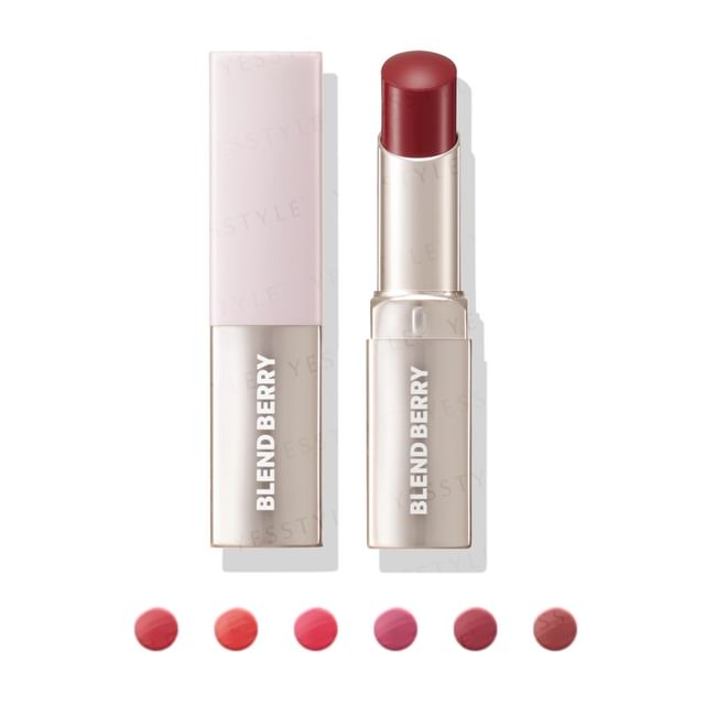 Kose Blend Berry Melting Glow Lip - Moisturizing High-Shine Lipstick