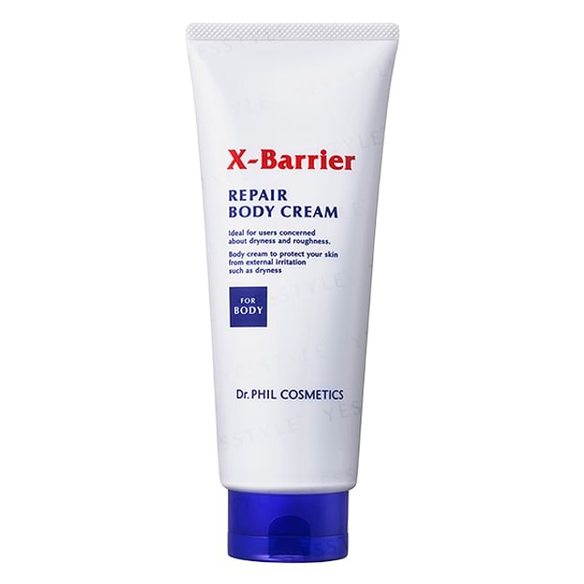 Kose Dr. PHIL Cosmetics X-Barrier Repair Body Cream - Intense hydration for dry and sensitive skin.