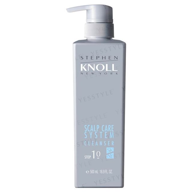 Kose Stephen Knoll Scalp Care System Cleanser bottle - Deep cleansing for a healthy scalp.