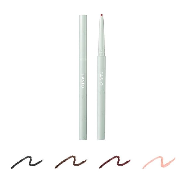 Kose Fasio Lasting Ultra-Slim Pencil Eyeliner - Precise Definition, All-Day Wear