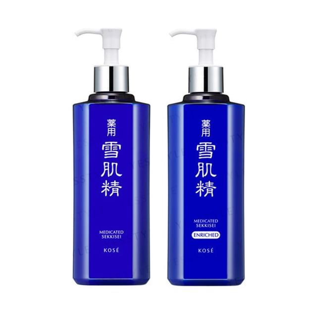Kose Sekkisei Lotion bottle, showcasing its radiant and skin-brightening benefits.