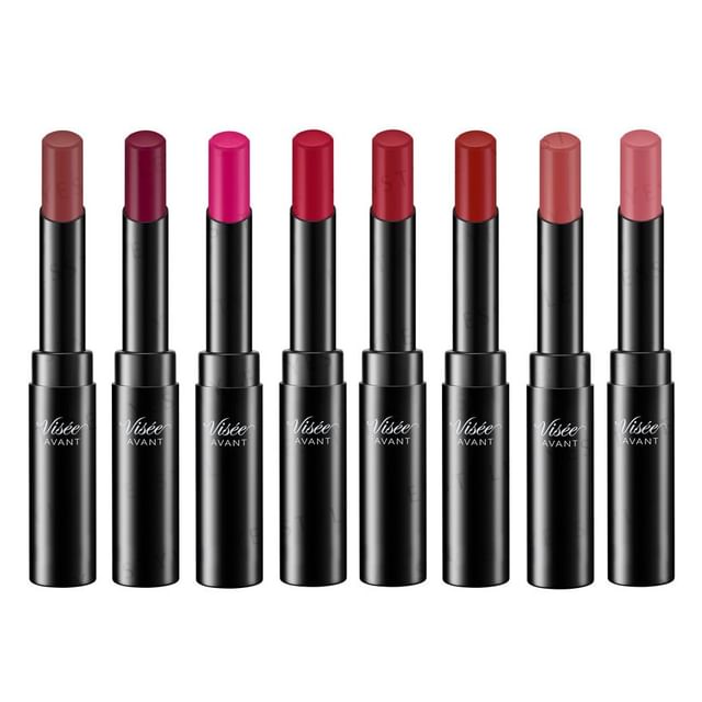 Kose Visee Avant Lipstick Creamy Matte - Intense color, velvet matte finish.