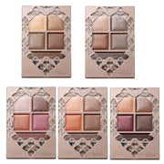 Kose Visee Panorama Design Eye Palette - 3D Dimensional Brown Shadows