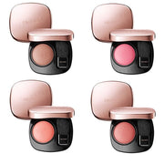 Kose DECORTE Powder Blush - Close-up showing radiant color and smooth texture