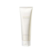 Kose DECORTE Lift Dimension Refining Cleansing Cream jar and texture close-up showcasing its luxurious consistency.