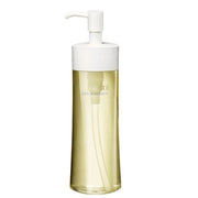 Kose DECORTE Lift Dimension Smoothing Cleansing Oil bottle on a soft background, showcasing its luxurious texture.