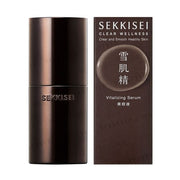 Kose Sekkisei Clear Wellness Vitalizing Serum bottle displayed against a clean, natural background.
