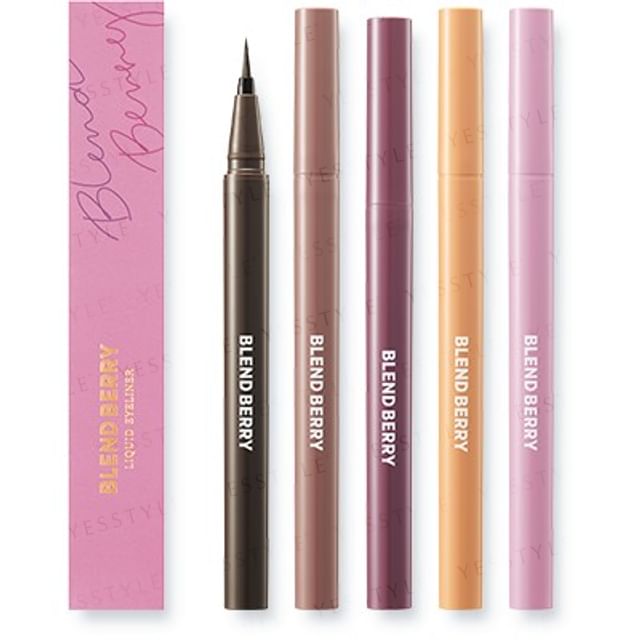 Kose Blend Berry Liquid Eyeliner in [Shade Name] - Precise Application, Long-Lasting Wear