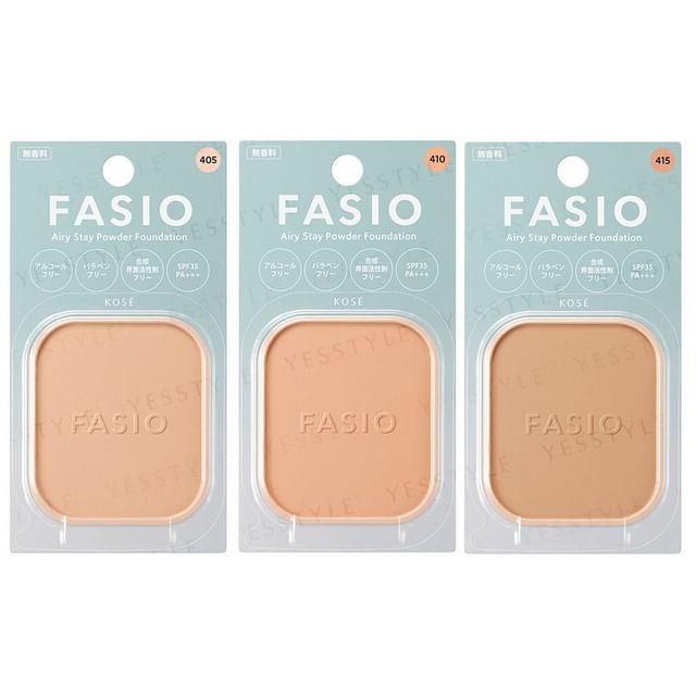 Kose Fasio Airy Stay Powder Foundation SPF 35 PA+++ - Long Lasting