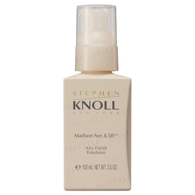 Kose Stephen Knoll Madison 58 Airy Finish Emulsion bottle on a clean background