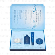 Kose Maihada Moist Sensation Face Set featuring the lotion and gel, showcasing the radiant and hydrating benefits of Rice Power Extract.