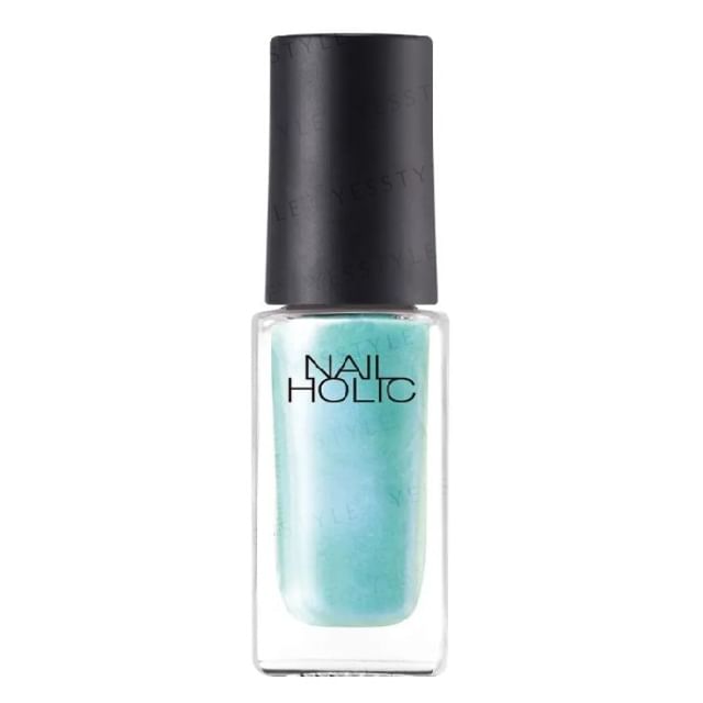 Kose Nail Holic Shell Pearls GR770 - Iridescent Green Nail Polish with a Pearlescent, Seashell-Inspired Finish