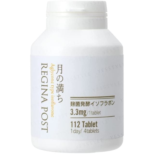 REGINA POST Tsuki No Michi Aglycone Type Isoflavone 28-Day Supply - Supports Hormonal Balance & Radiant Well-being