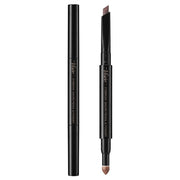 Kose Visee Eyebrow Sword Pencil & Powder BR32 Pink Ash - 2-in-1 brow pencil and powder for defined, natural-looking eyebrows in a soft pink-toned brown shade.