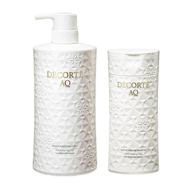 Kose DECORTE AQ Repair Smooth Shampoo Bottle