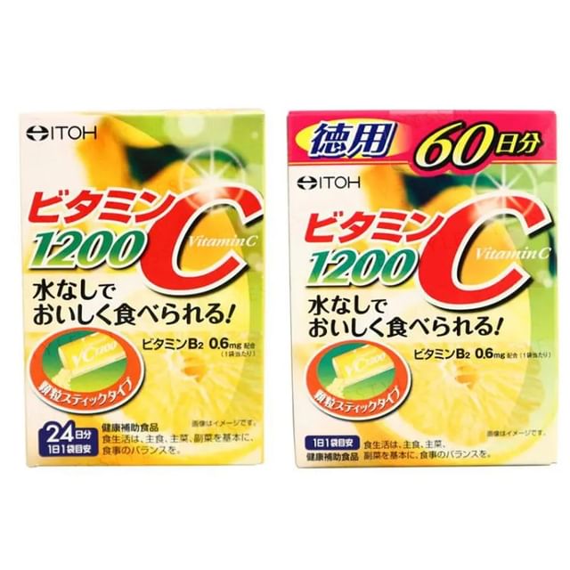 Itoh Kanpo Vitamin C 1200 Supplement Bottle
