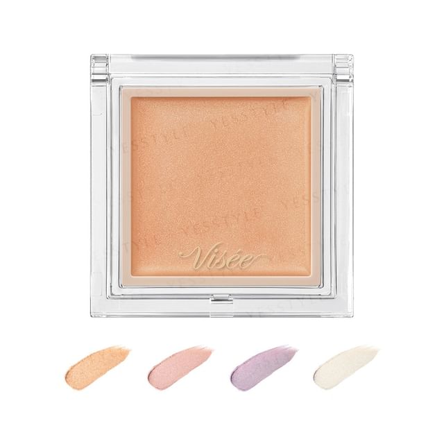 Kose Visee The Contour Color Highlight Cream - Creamy texture highlighter for radiant and defined complexion.