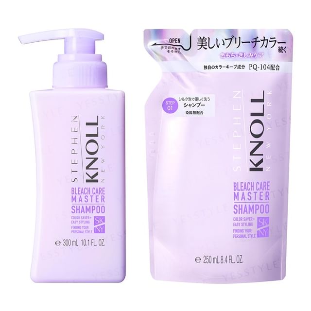 Kose Stephen Knoll Bleach Care Master Shampoo bottle