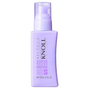 Kose Stephen Knoll Bleach Care Master Emulsion bottle on a clean, minimalist background, showcasing its luxurious packaging and highlighting the promise of healthy, radiant hair.
