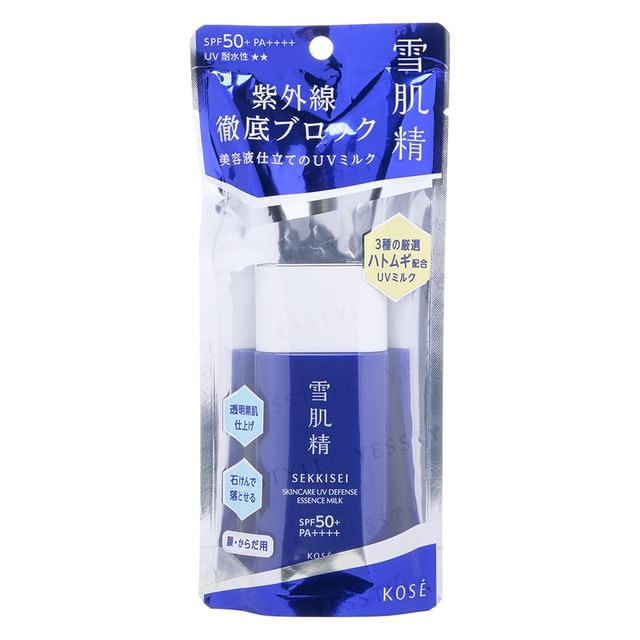 Kose Sekkisei Skincare UV Defense Essence Milk SPF 50+ PA++++