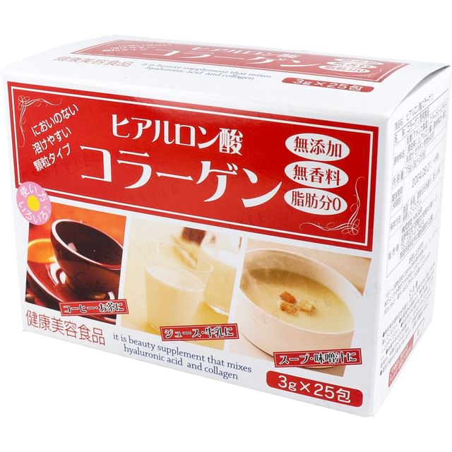 HIKARIMIRAI Hyaluronic Acid Collagen Supplement for Radiant Skin