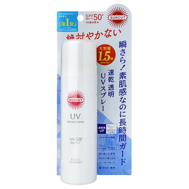 Kose Suncut UV Protect Spray SPF 50+ PA++++ bottle