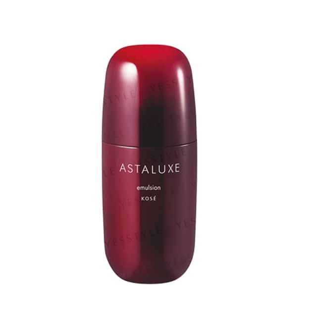 Kose Professional ASTALUXE Emulsion AX bottle with radiant skin result