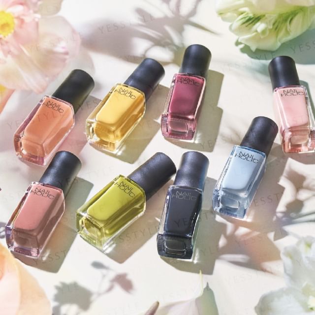 Kose Nail Holic Flower Layered Color - Sheer Long-Lasting Nail Polish