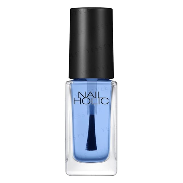 Kose Nail Holic Cuticle Oil Juicy bottle close-up, showcasing the nourishing oil and brand packaging.