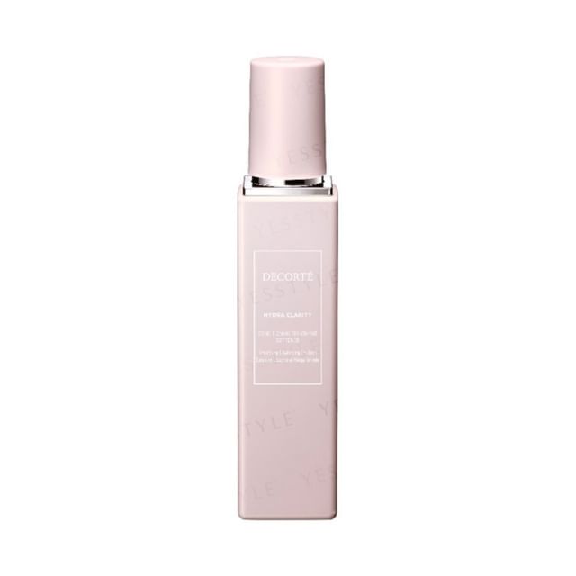 Kose DECORTE Hydra Clarity Conditioning Treatment Softener bottle with product texture visible