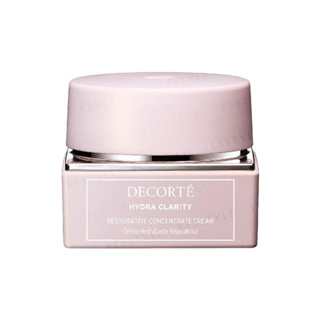 Kose DECORTE Hydra Clarity Restorative Concentrate Cream - Luxurious hydrating cream for radiant and revitalized skin.